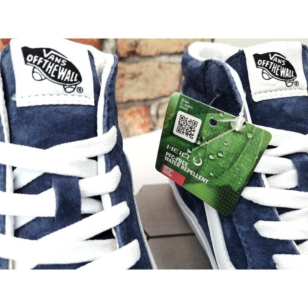Vans Sk8-Hi Pig Suede Vintage Indigo Size US 11.5 Men New VN0007NSAHU Sneakers - Picture 4 of 11